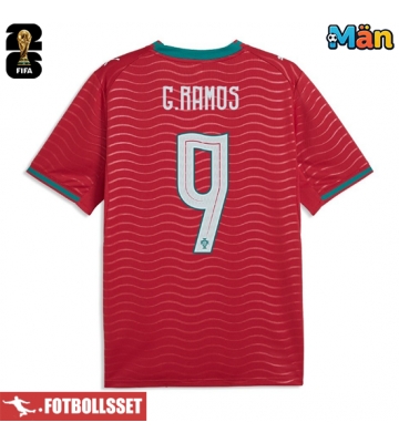 Portugal Goncalo Ramos #9 Hemmatröja VM 2026 Kortärmad